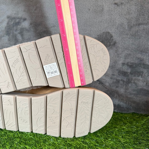 Skechers Bobs Keepsakes Lite Cozy Blend Chestnut Faux Fur Clog Slippers Womens 6 - Picture 11 of 13